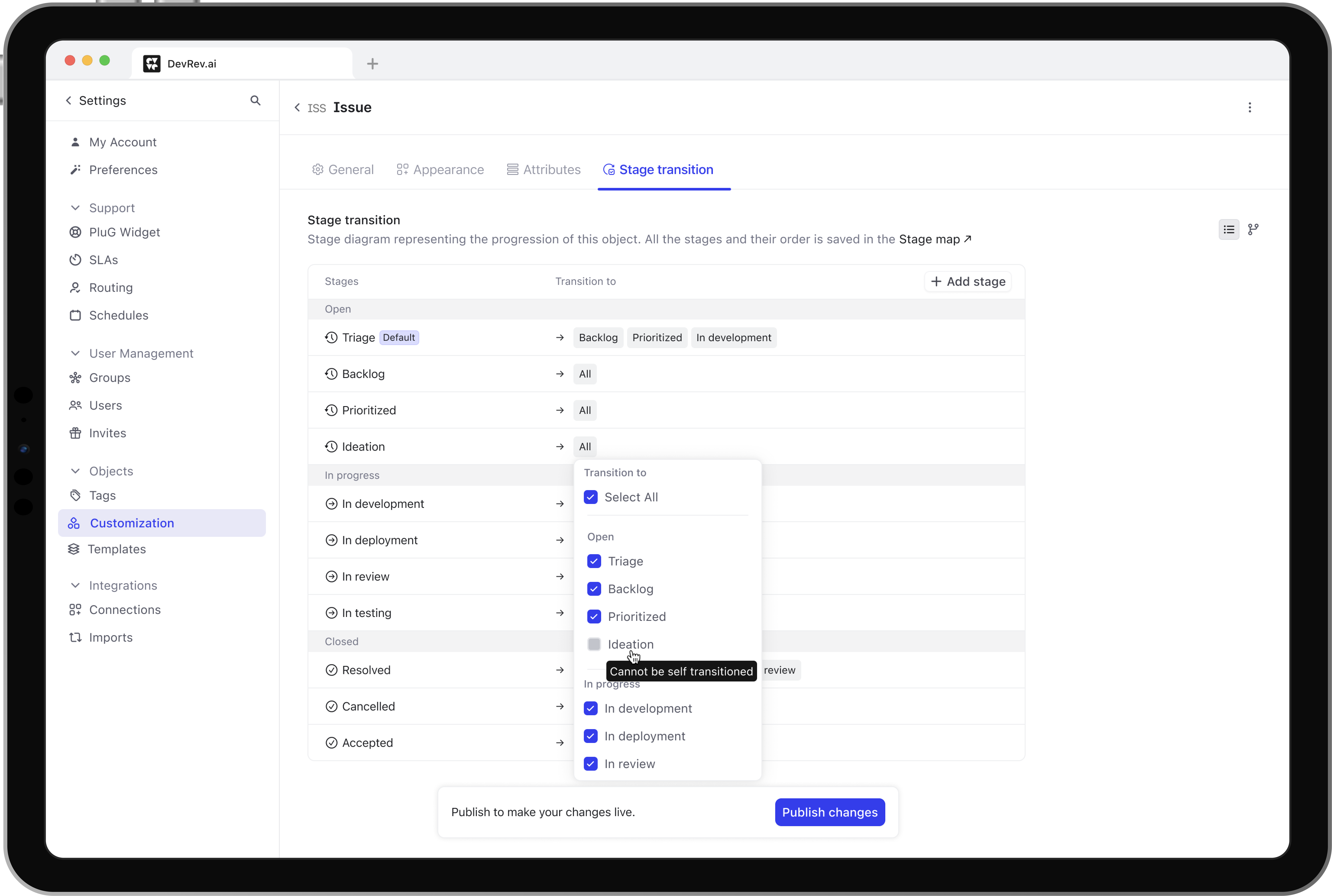 Product screenshot