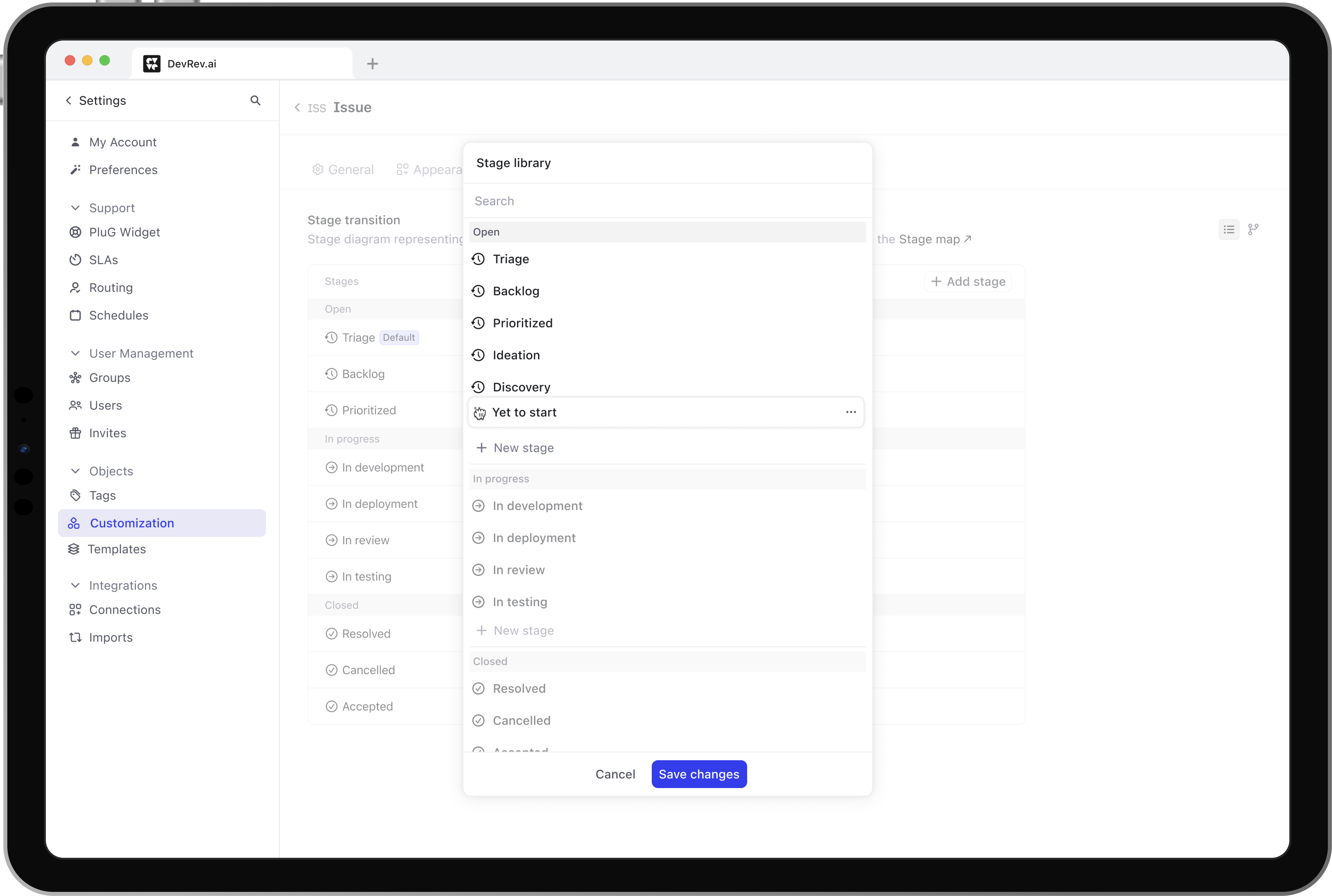 Product screenshot