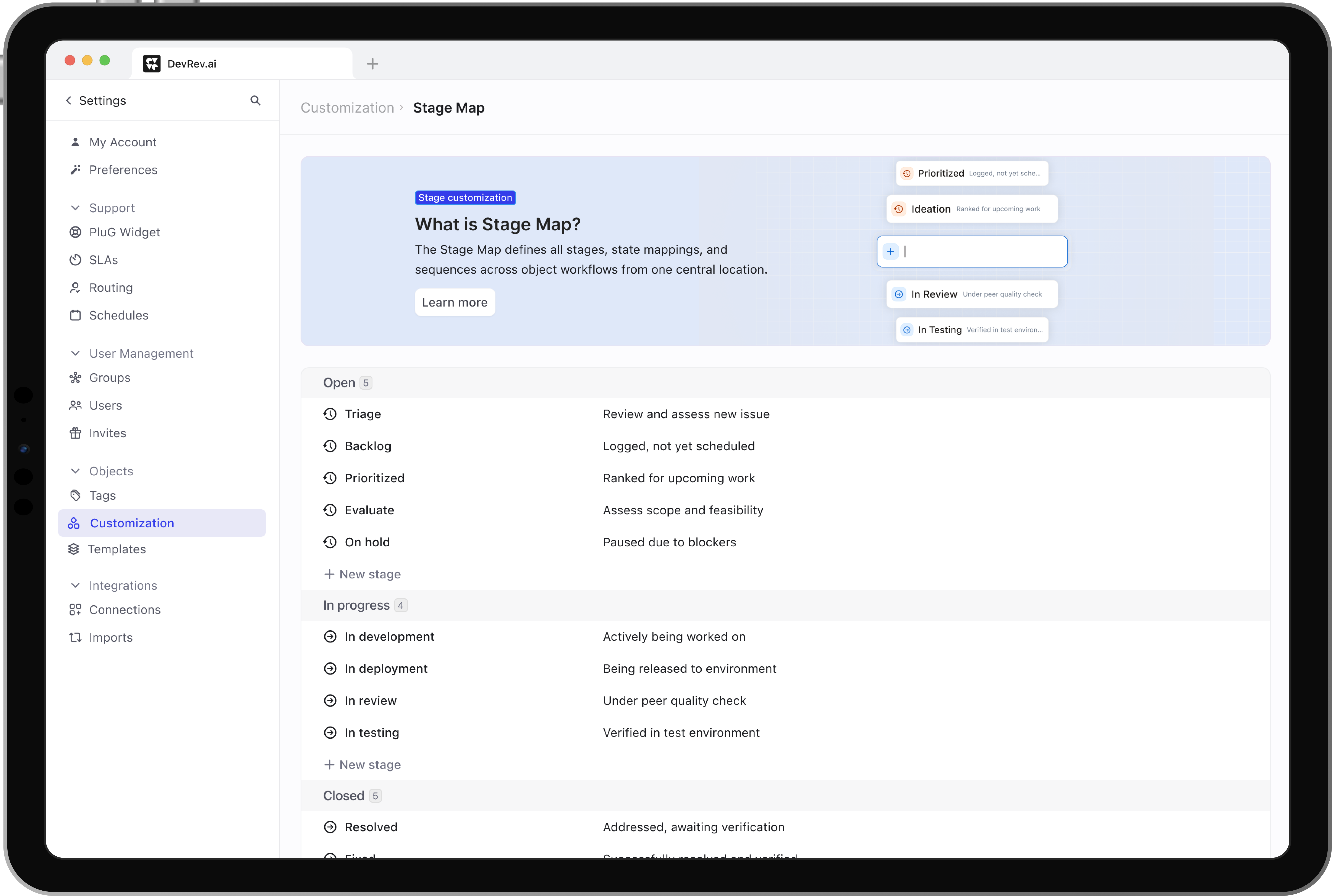 Product screenshot